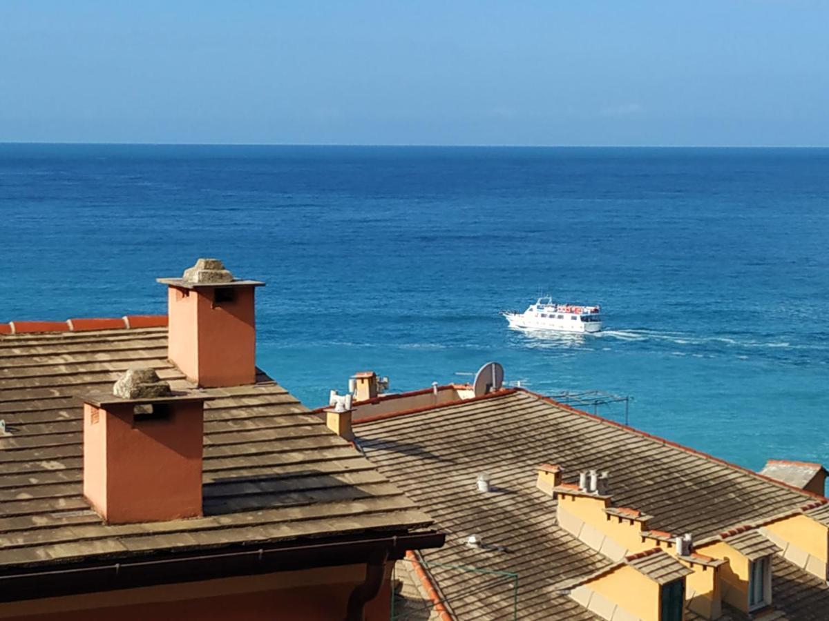 A Due Passi Dal Cielo E Dal Mare - Balcony With Sea View Apartment Camogli Exterior photo