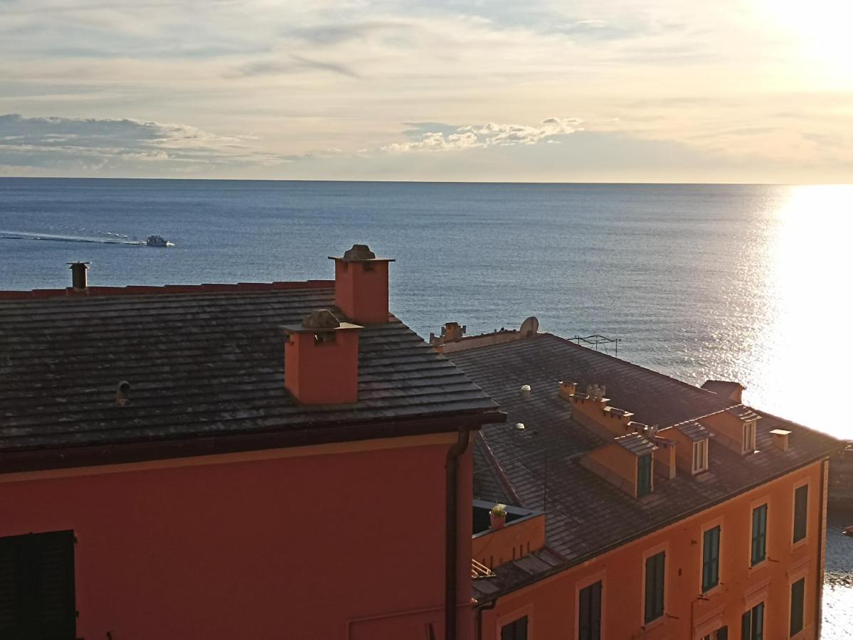 A Due Passi Dal Cielo E Dal Mare - Balcony With Sea View Apartment Camogli Exterior photo