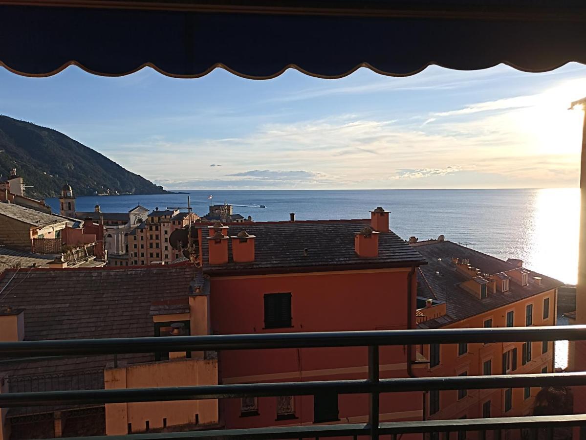 A Due Passi Dal Cielo E Dal Mare - Balcony With Sea View Apartment Camogli Exterior photo