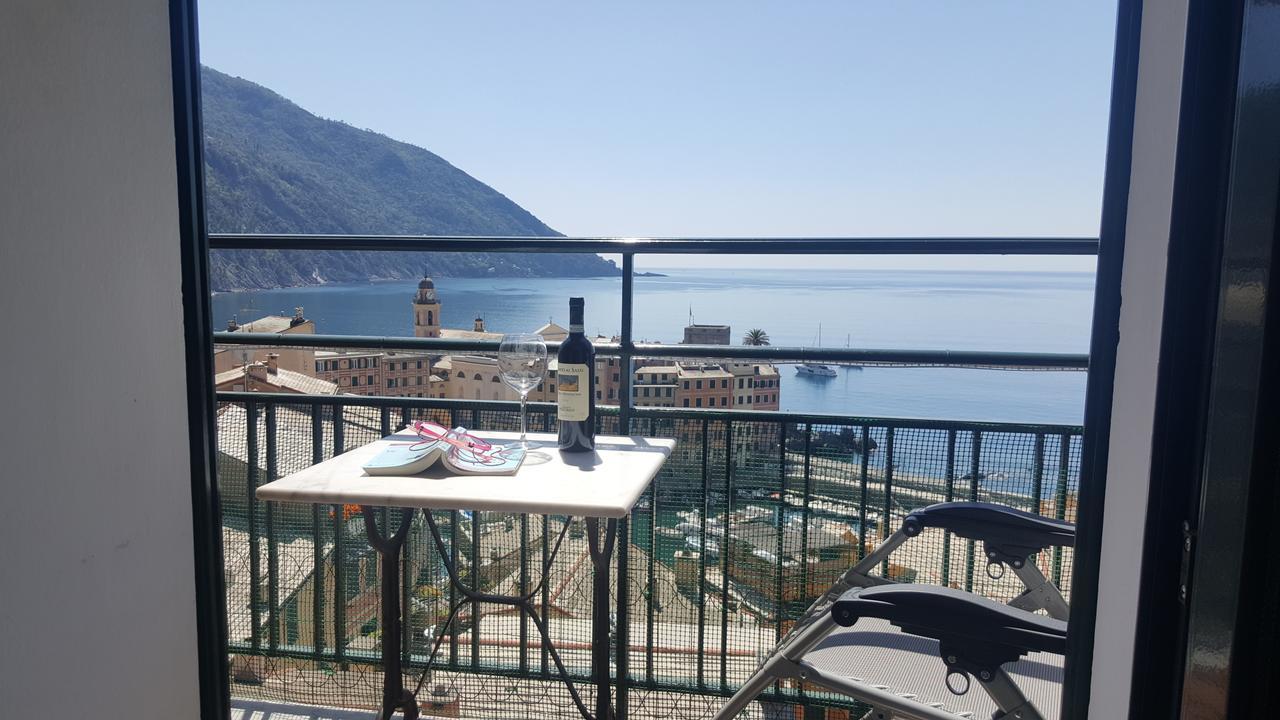 A Due Passi Dal Cielo E Dal Mare - Balcony With Sea View Apartment Camogli Exterior photo
